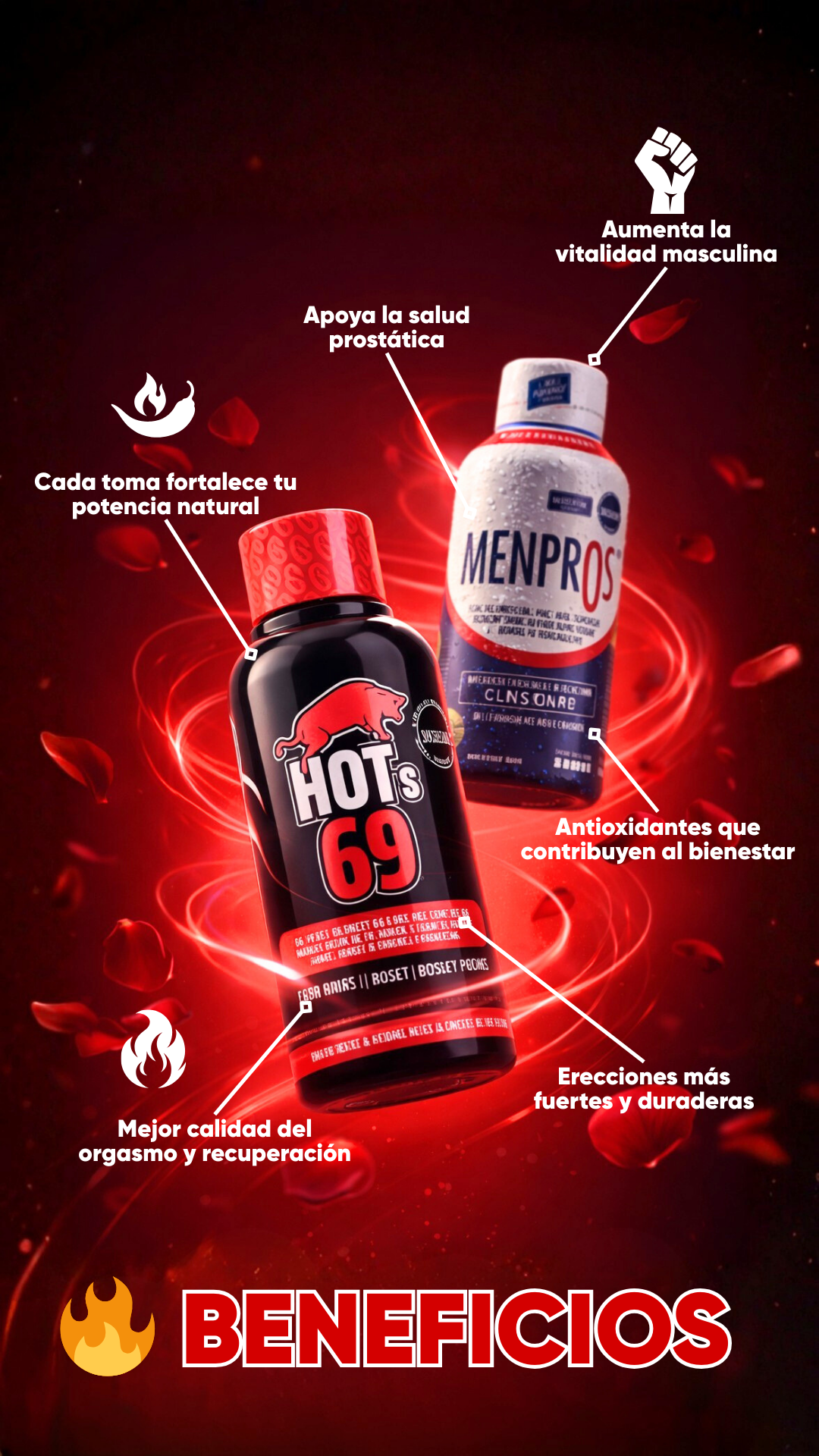 Combo | 2 MENPROS + 1 HOTS69