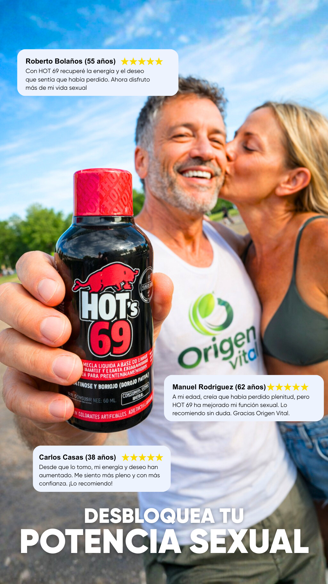 HOT’s 69 | Suplemento dietario líquido