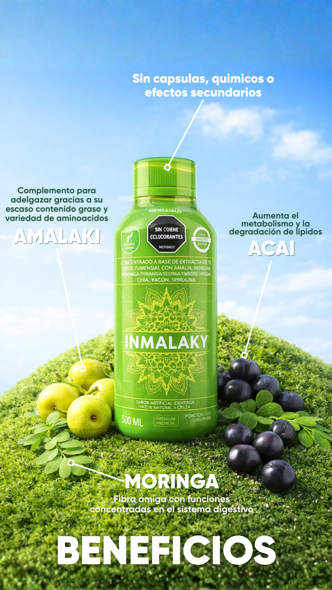 🌿 INMALAKY™ | Suplemento dietario líquido