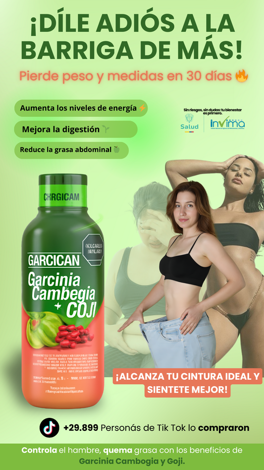 GARCICAM 🌿 Acelera la quema de grasa y mejora tu salud digestiva